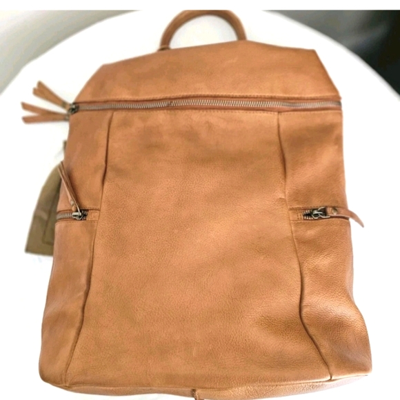 Vilenca Holland Handbags - Vilenca Holland  Backpack Tan